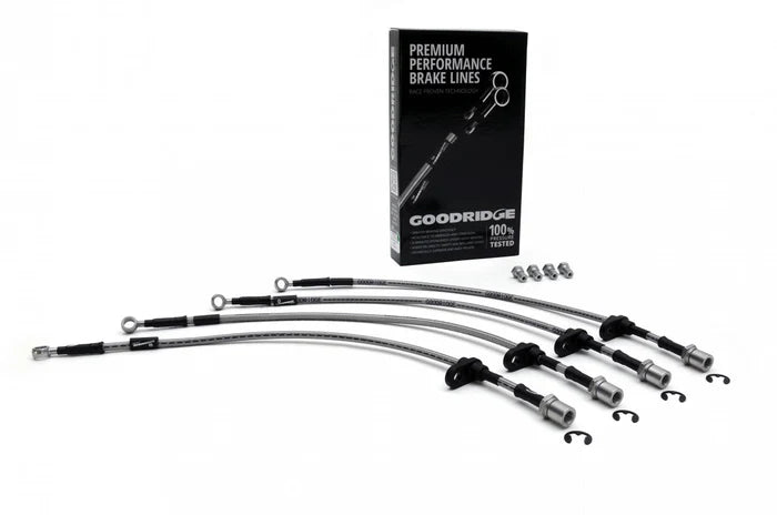 Goodridge Braided Brake Line Kit- STI VAB 18-21 (6-Piston)