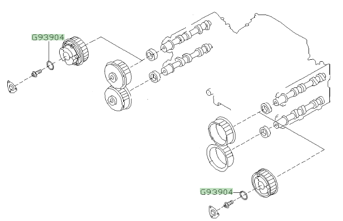 Subaru VVT/AVCS O ring Seal V7+