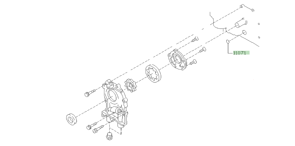Engine Block Oil Seal